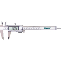 Electronic Digital Calipers, 0.001" (0.03 mm) Resolution, 0 - 6" (0 - 152 mm) Range GTA Hardware Inc