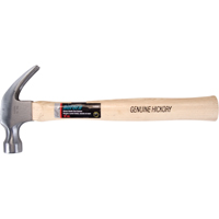 Hickory Handle Hammer, 16 oz., Wood Handle, 13" L GTA Hardware Inc