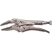 Locking Pliers with Wire Cutter, 4" Length, Long Nose GTA Hardware Inc