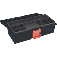 Heavy-Duty Tool Box, 15" W x 7" D x 5-1/2" H, Black GTA Hardware Inc