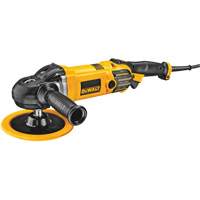 Variable Speed Polisher with Soft Start, 9"/7" Pad, 120 V, 12 A, 0-3500 RPM GTA Hardware Inc