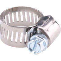 Hose Clamps - Stainless Steel Band & Zinc Plated Screw, Min Dia. 4", Max Dia. 7" GTA Hardware Inc