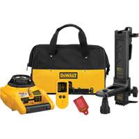 Interior and Exterior Rotary Laser Level Kit, 150' (45 m), 635 Nm GTA Hardware Inc