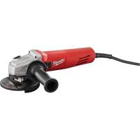 Petite meuleuse dangle avec interrupteur &agrave; glissi&egrave;re avec verrou, 4-1/2", 120 V, 11 A, 11000 Tr/min GTA Hardware Inc
