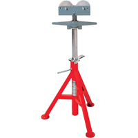 Support de tuyau pour rouleau &eacute;lev&eacute; no RJ-99, 82-140 cm R&eacute;glage de la hauteur, 12" Capacit&eacute; max. de tuyau, 1000 lb Capacit&eacute; de charge max. GTA Hardware Inc