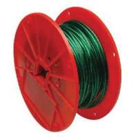 C&acirc;ble m&eacute;tallique, 250' (76,2 m) x 1/16", 28 lb (0,014 tonne), Rev&ecirc;tement de vinyle GTA Hardware Inc