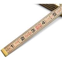 Folding Rule, 6' L, Wood, 1/16" Graduations GTA Hardware Inc