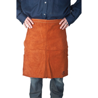 Tablier en cuir, Taille, 24" lo, Lava Brown GTA Hardware Inc