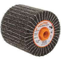 Two-In-One Finishing Drums, 4-1/4" Dia. x 4" W, 5/8"-11 Arbor, 80 Grit GTA Hardware Inc