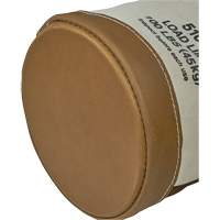 Leather-Bottom Bucket, 17" H, Canvas, White GTA Hardware Inc