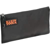 Pochette pour outils avec fermeture &agrave; glissi&egrave;re, Nylon balistique, 1 pochettes, Noir GTA Hardware Inc