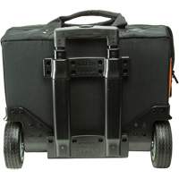Sac &agrave; outils roulant Tradesman Pro, Polyester balistique, 24 pochettes, Noir/Orange GTA Hardware Inc