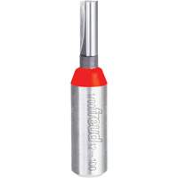 Fraise - foret droit &agrave; double cannelure, 1/4" dia, 1" ha, 2-3/8" lo, 1/2" Manche GTA Hardware Inc