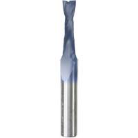 M&egrave;che &agrave; spirale, 1/4" dia., 1" Hauteur de carbure, 2-1/2" lo, 1/4" tige GTA Hardware Inc