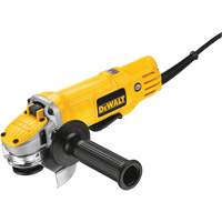 Petite meuleuse d'angle avec interrupteur &agrave; palette, 4-1/2", 120 V, 9 A, 12 000 Tr/min GTA Hardware Inc