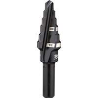 #6 Step Drill Bit, 3/8" - 1/2" , 1/16" Increments, High Speed Steel GTA Hardware Inc