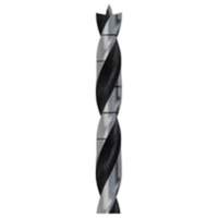 Brad Point Wood Bit, 1/2", 6" Length, 3/8" Shank GTA Hardware Inc