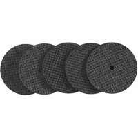 Meules &agrave; tronçonner renforc&eacute;es, 1-1/2" x 0,045", Arbre de Aucune, Type 1, Oxyde d'aluminium, 40000 Tr/min GTA Hardware Inc