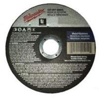 Meules &agrave; tronçonner renforc&eacute;es, 5" x 0,045", Arbre de 7/8", Type 1, Oxyde d'aluminium, 13580 Tr/min GTA Hardware Inc