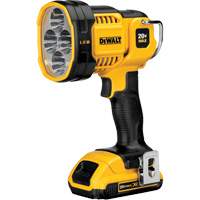 Max Cordless Jobsite Spotlight, LED, 1000 Lumens, Rechargeable Batteries GTA Hardware Inc