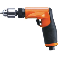 14CF Series Non-Reversible Drill, 38 CFM, 1/4", 80 dBA, 3/8" Chuck, Keyed GTA Hardware Inc