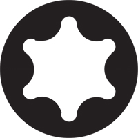 Sixpac Plus Multi-Bit Screwdriver -Replacement Bit, Torx, 6, 1/4" Drive GTA Hardware Inc