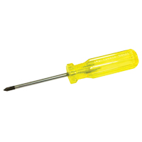 Phillips Screwdriver, #1, 6-3/4" L, Plastic Handle GTA Hardware Inc