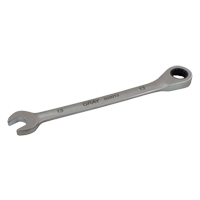 Combination Fixed Head Ratcheting Wrench, 12 Point, 8 mm, Stainless Steel Finish GTA Hardware Inc