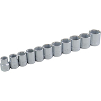 Jeu de douilles, 11 Mcx, Prise de 3/8" GTA Hardware Inc