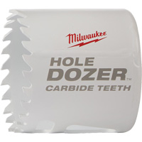 Scie &agrave; bouteur Hole Dozer avec dents au carbure, 2", Profondeur de la coupe 1-63/100", Carbure GTA Hardware Inc