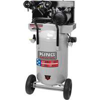 Air Compressor, Electric, 24 Gal. (29 US Gal), 150 PSI, 120/1/240/1 V GTA Hardware Inc