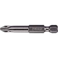 Embout pour outil &eacute;lectrique ACR, Phillips, Embout #1, Prise 1/4", Longueur 2" GTA Hardware Inc