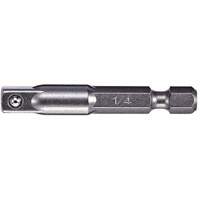 Adaptateur et rallonge, 1/4" Prise, Dimension m&acirc;le 1/4", Clavette, 4" lo GTA Hardware Inc