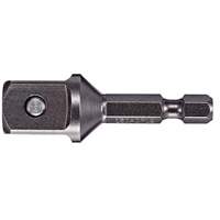 Adapter & Extension, 1/4" Drive Size, 1/2" Male Size, Pin, 2" L GTA Hardware Inc