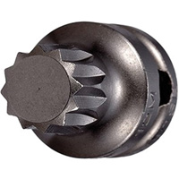 Socket Bit, Triple Square, 5 x 1" L, 3/8" Drive GTA Hardware Inc