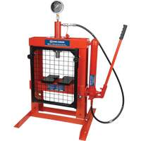 Hydraulic Shop Press with Grid Guard, 10 Tons Capacity GTA Hardware Inc