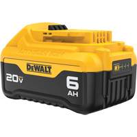 Bloc-piles Max XR Premium, Lithium-ion, 20 V, 6 Ah GTA Hardware Inc