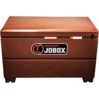 Site-Vault Chest, 30" x 20" x 19-3/4", Steel, Orange GTA Hardware Inc