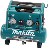 Quiet Series Air Compressor, Electric, 1 Gal. (1.2 US Gal), 135 PSI, 120/1 V GTA Hardware Inc