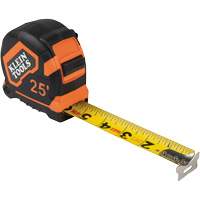 Ruban &agrave; mesurer avec agrafe de ceinture, 25', Marques de goujon 1/16" GTA Hardware Inc