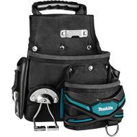 Pochette tout usage pour couvreur TH3, Porte-outil multiple, Cuir/Polyester/Polypropyl&egrave;ne, 2 Poches GTA Hardware Inc