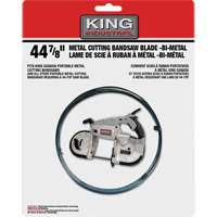 Lame de scie &agrave; ruban, Bim&eacute;tal, 44-7/8" lo x 1/2" la x &eacute;paisseur 0,02", 10-14 dents par pouce GTA Hardware Inc