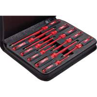 Insulated Screwdriver Set with EVA Foam Case, 10 Pcs. GTA Hardware Inc