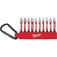Jeu dembouts Phillips et carr&eacute;s pour tournevis &agrave; chocs Shockwave GTA Hardware Inc