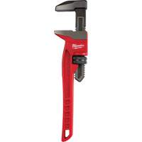 Cl&eacute; &agrave; tuyau &agrave; m&acirc;choires lisses, Cap des m&acirc;choires 2-5/8", Longueur 12", Fini Rev&ecirc;tement en poudre, Prise Ergonomique GTA Hardware Inc