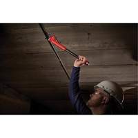 Cl&eacute; &agrave; tuyau adaptable Cheater, Cap des m&acirc;choires 2-1/2", Longueur 18"/24"/10", Fini Rev&ecirc;tement en poudre, Prise Ergonomique GTA Hardware Inc