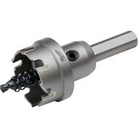 One-Piece Carbide Hole Cutters, 1-1/4", 3/16" Depth of Cut GTA Hardware Inc