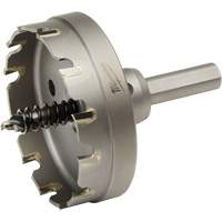 One-Piece Carbide Hole Cutters, 2-1/2", 3/16" Depth of Cut GTA Hardware Inc