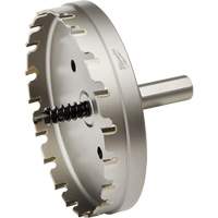 One-Piece Carbide Hole Cutters, 4", 3/16" Depth of Cut GTA Hardware Inc