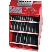 Ensemble de pr&eacute;sentoir pour forets fractionnaires DRILLCO, 540 morcea GTA Hardware Inc